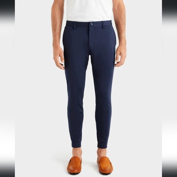 RHONE Pants Mens Rhone Commuter Pants Slim Fit Navy Blue Euc Size